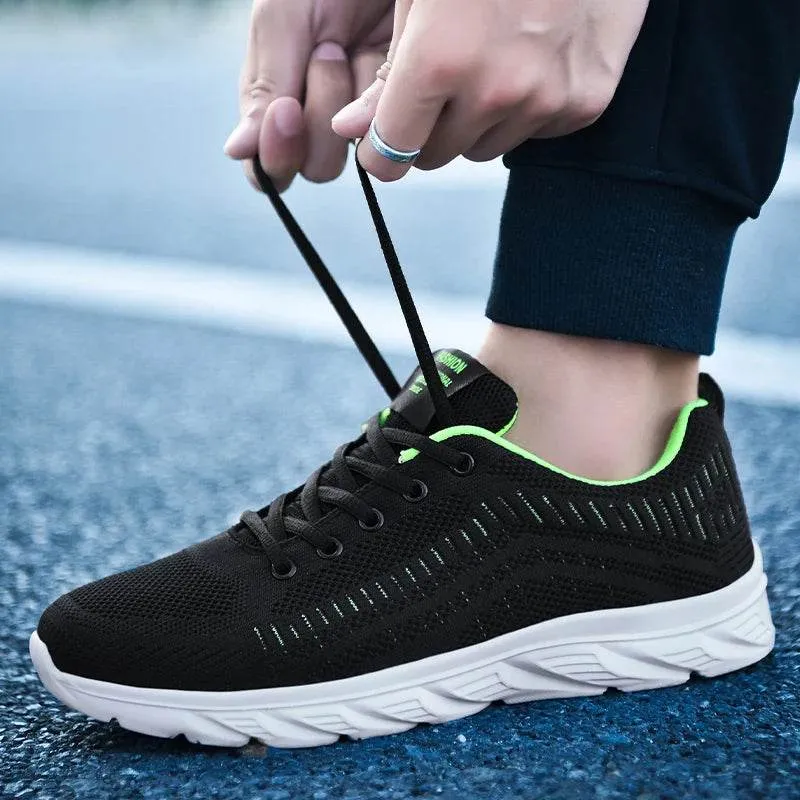 2024 New Men's Running Sports Shoes Fashionable and Lightweight Training Shoes Comfortable and Breathable Walking Shoes