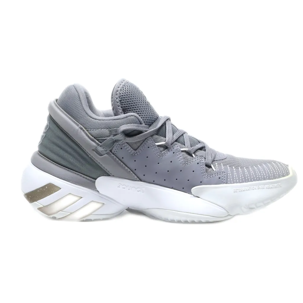 Adidas D.O.N. Issue #2 Sport Shoes Fabric Grey Colour For Men