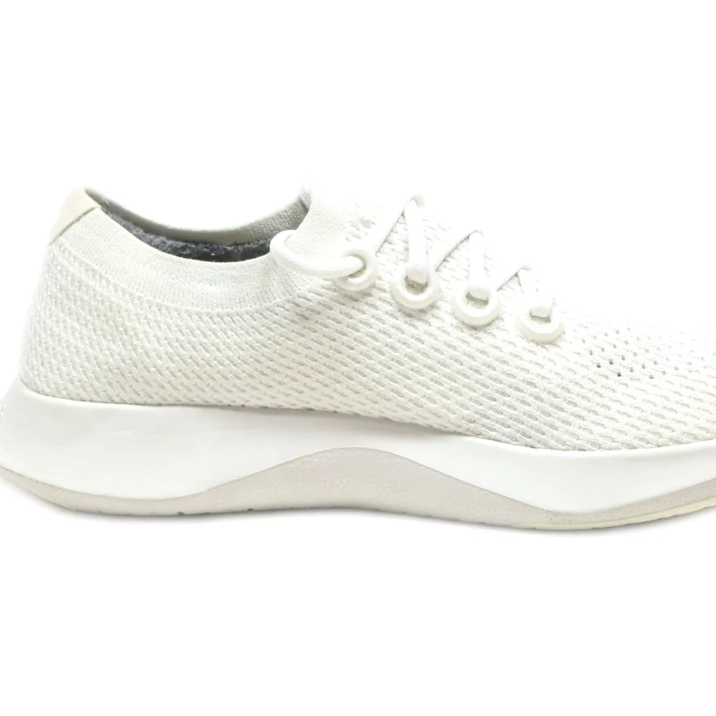 Allbirds Tree Runners Sport Shoes Fabric White Colour For Women