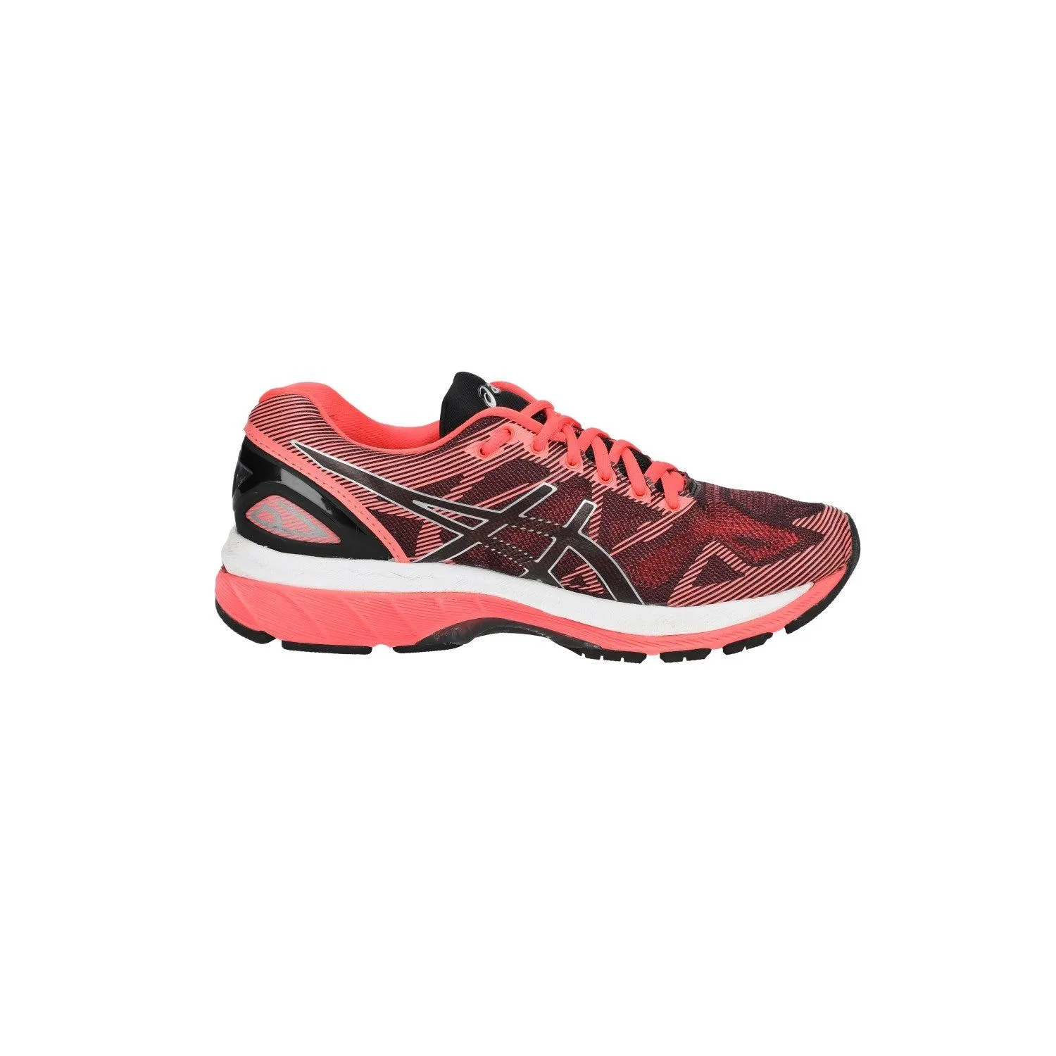 Asics Gelnimbus 19 Running Sport Shoes Fabric Pink Colour For Women