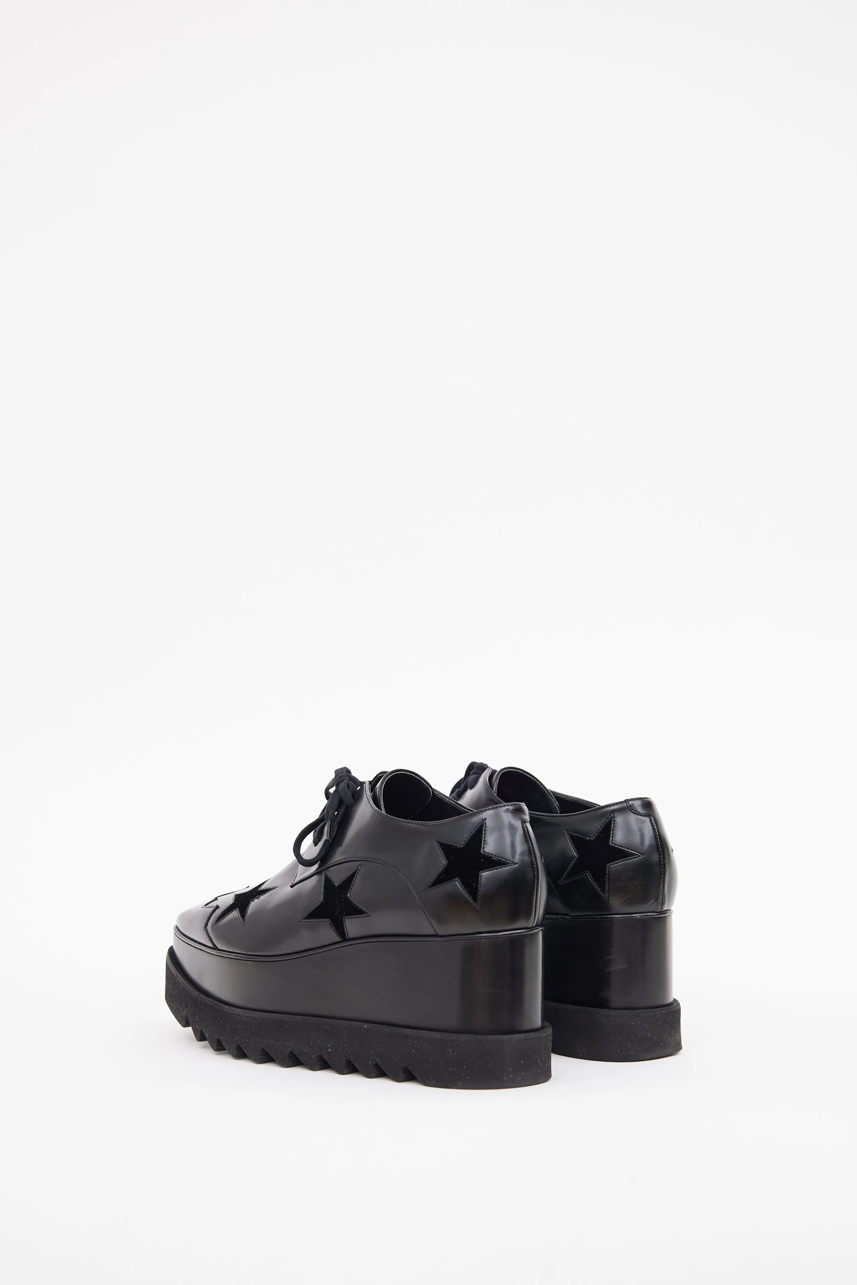 Black Elyse Platform Oxford