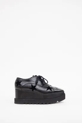 Black Elyse Platform Oxford