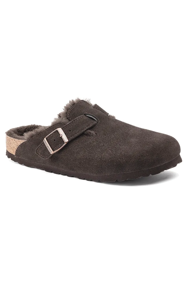 Boston Shearling | Mocca Suede