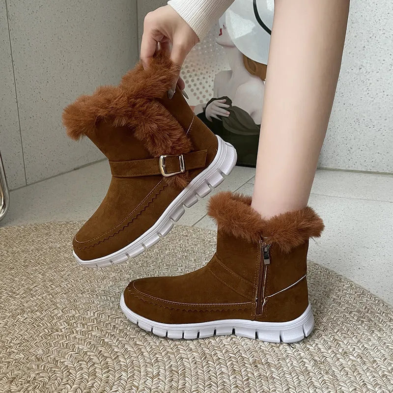 Chic Suede Ankle Boots