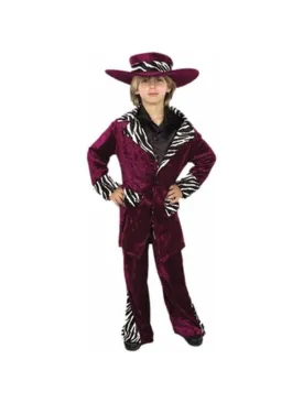 Child Pimp Suit Costume