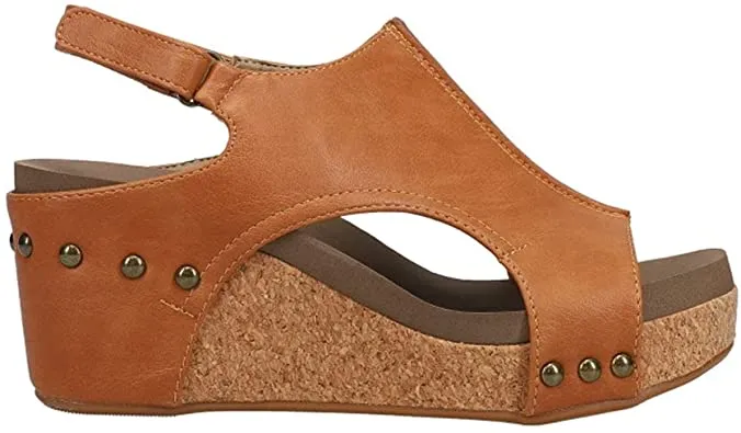 Corky's Carley Wedge - Cognac