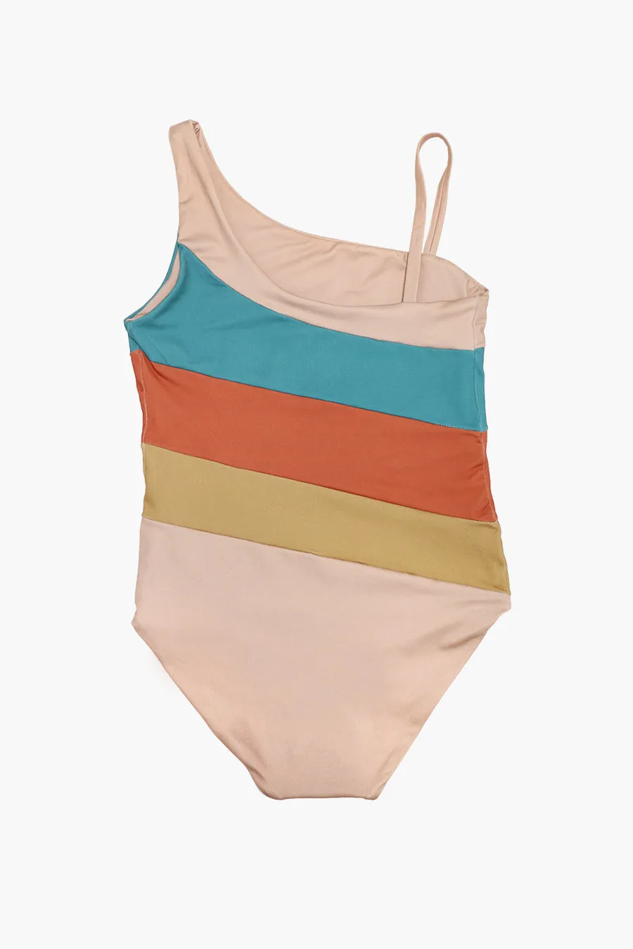 Girls Bathing Suit Coco Au Lait Tricolor