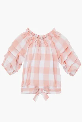 Girls Shirt Habitual Kids Gingham