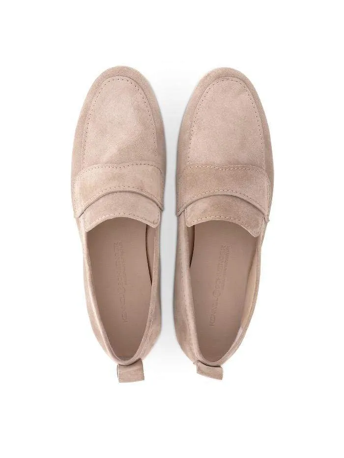 Kennel and Schmenger S Tara Beige Suede Loafer 51-22660-451