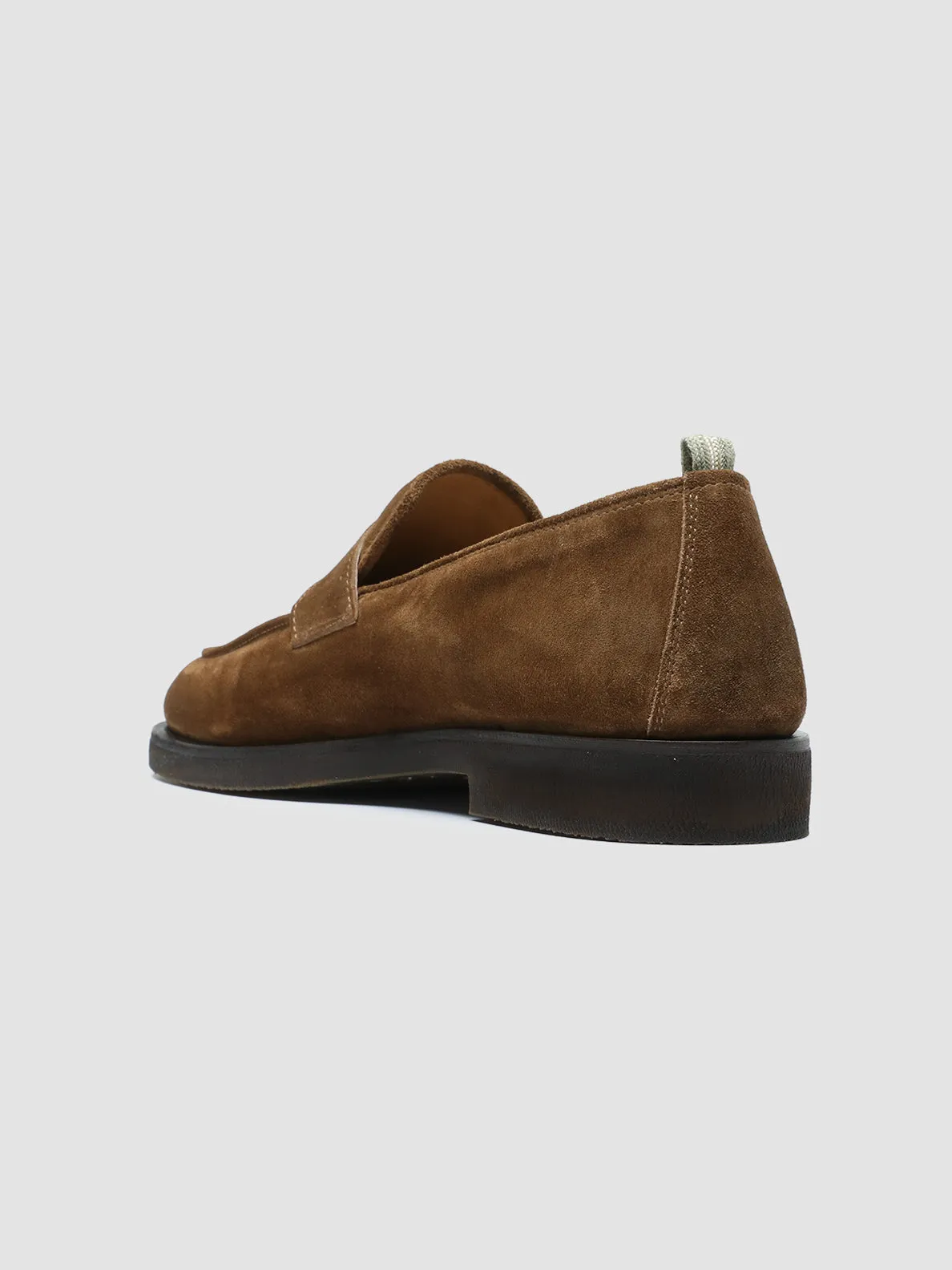 OPERA FLEXI 101 - Brown Suede Penny Loafers