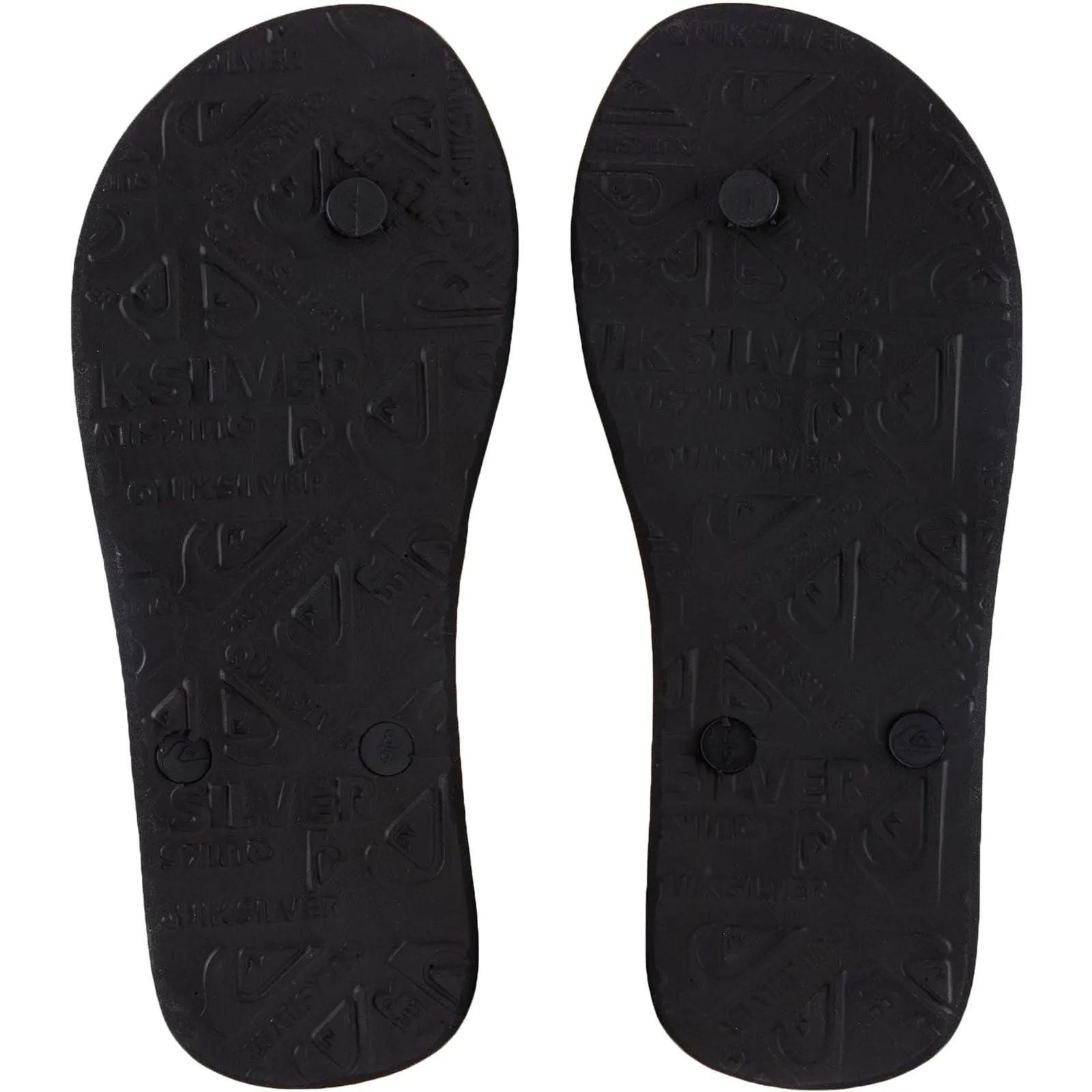 Quiksilver Kids MoloKai Resin Tint Thong Flip Flops - Black