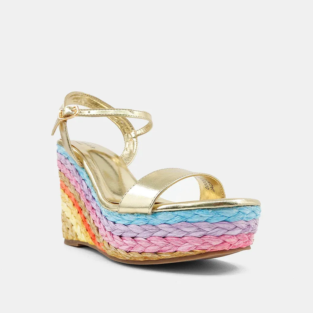 Rainbow Gold Jacinta Wedge