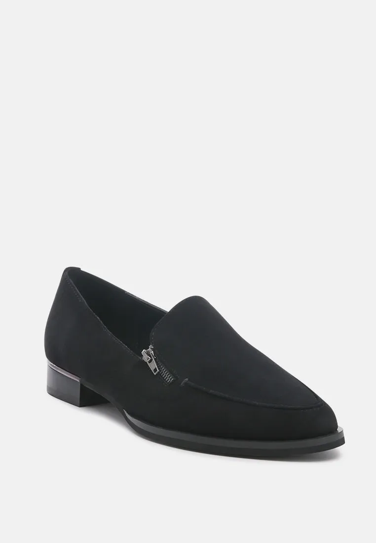 Sara Suede Slip-On Loafers