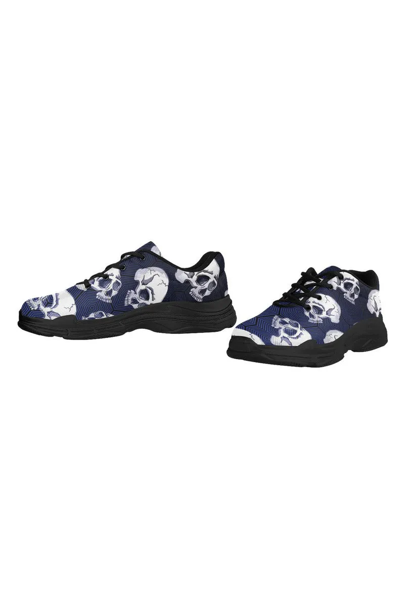 Skull Print Running Shoes