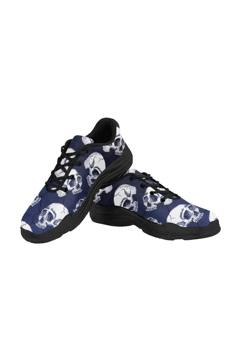 Skull Print Running Shoes