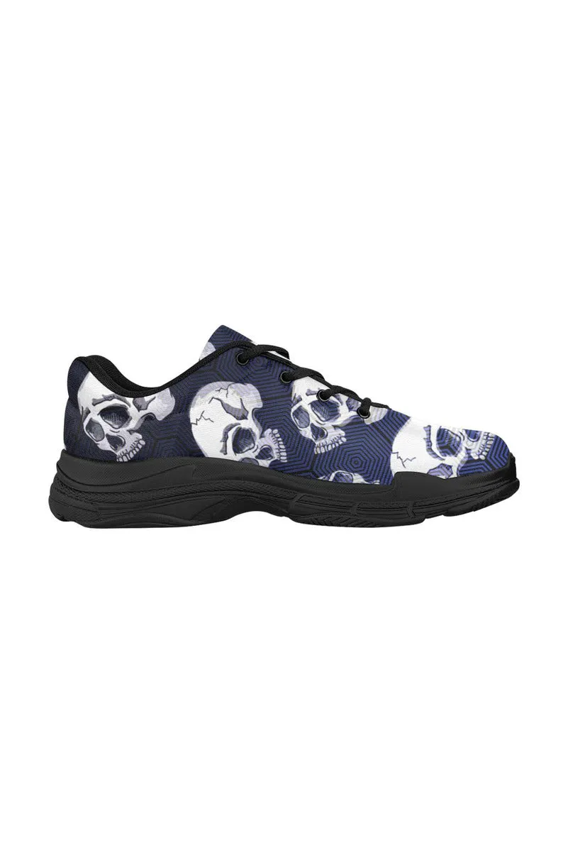 Skull Print Running Shoes