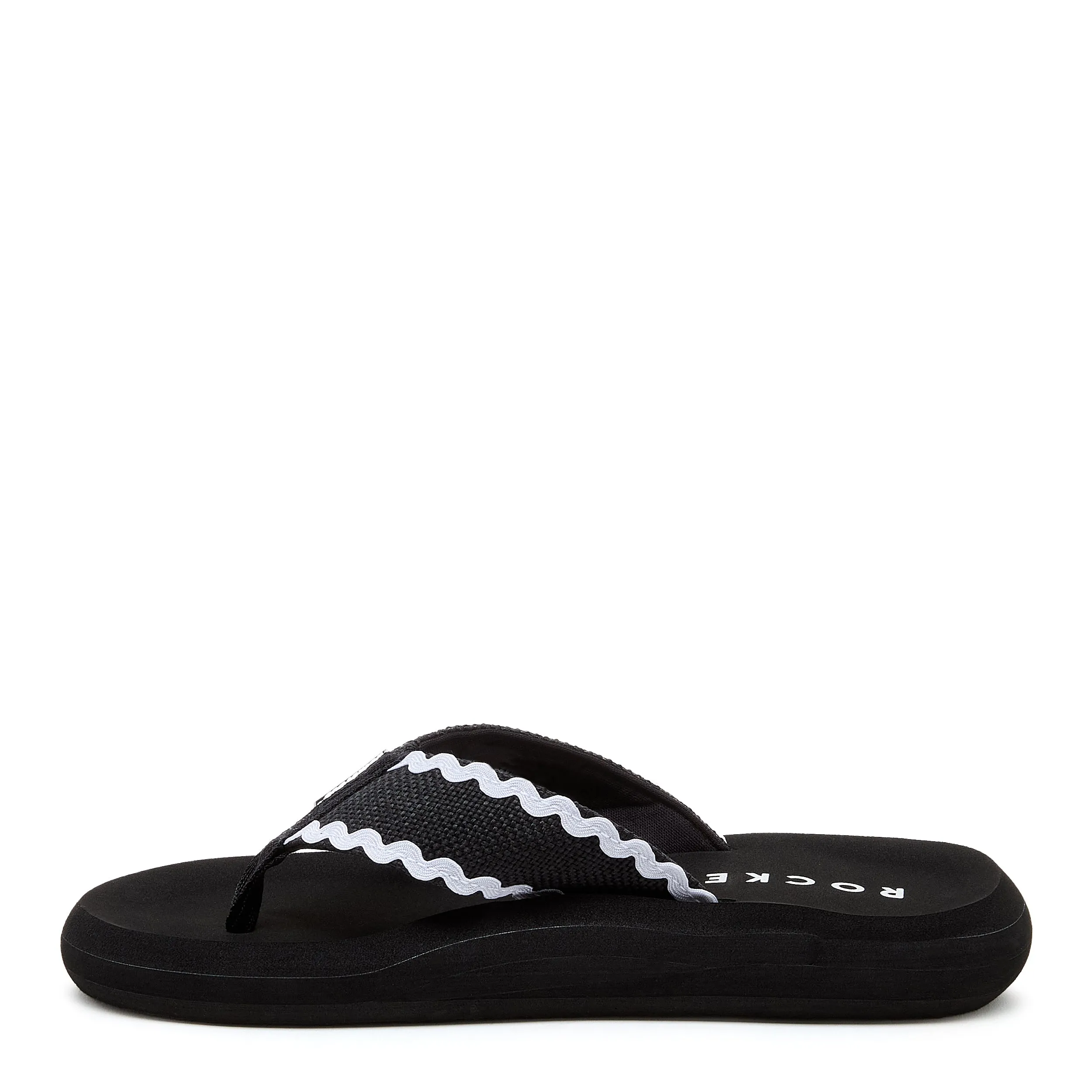 Spotlight Black and White Flip Flop