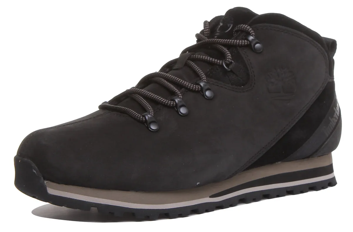 Timberland A28S3 Splitrock 3 Mid Hiker Boot In Black For Men