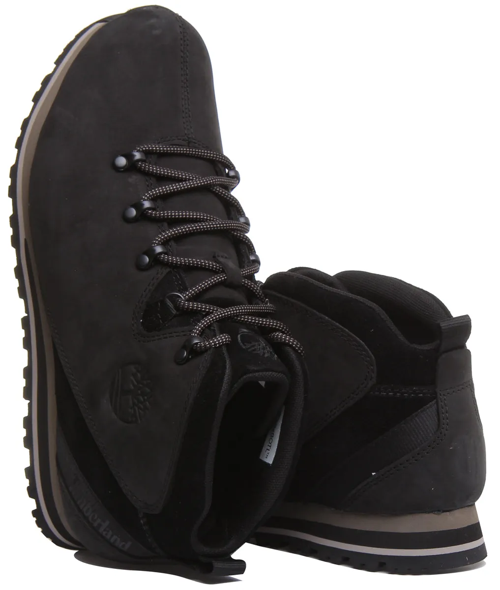 Timberland A28S3 Splitrock 3 Mid Hiker Boot In Black For Men